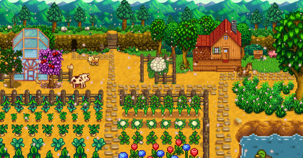 best relaxing game: stardew